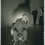 George Platt Lynes (American, 1907-1955), Marsden Hartley, ca. 1940, gelatin silver print, 9 1/4 x 7 1/2 inches, Bates College Museum of Art, Marsden Hartley Memorial Collection, Gift of Norma Berger, 1955.1.131.i