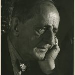 Alfredo Valente, Marsden Hartley, 1942, gelatin silver print, 13 1/2 x 10 1/2 in., Bates College Museum of Art, Marsden Hartley Memorial Collection, Gift of Norma Berger, 1955.1.179