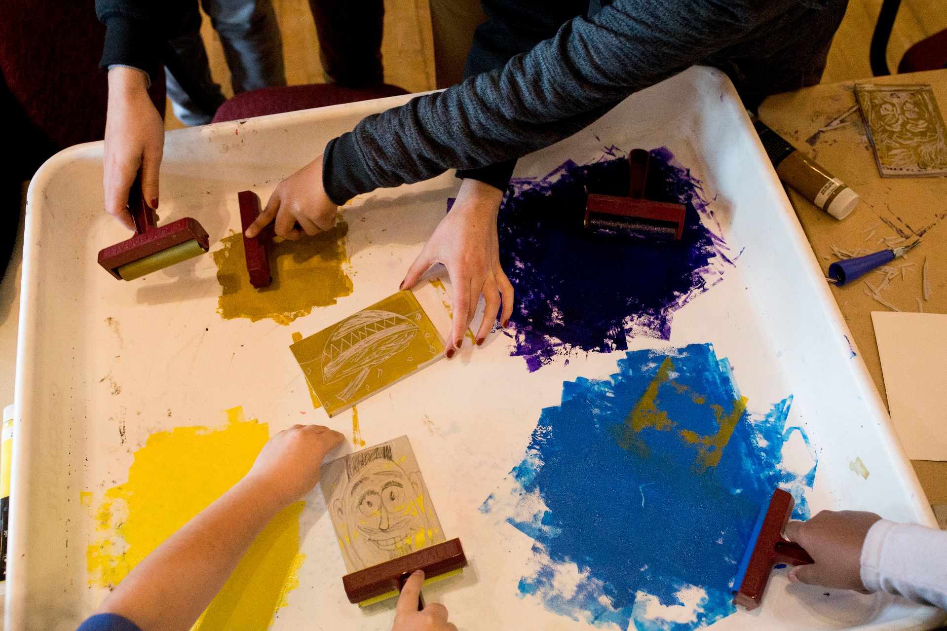 Printmaking Museum of Art Bates College