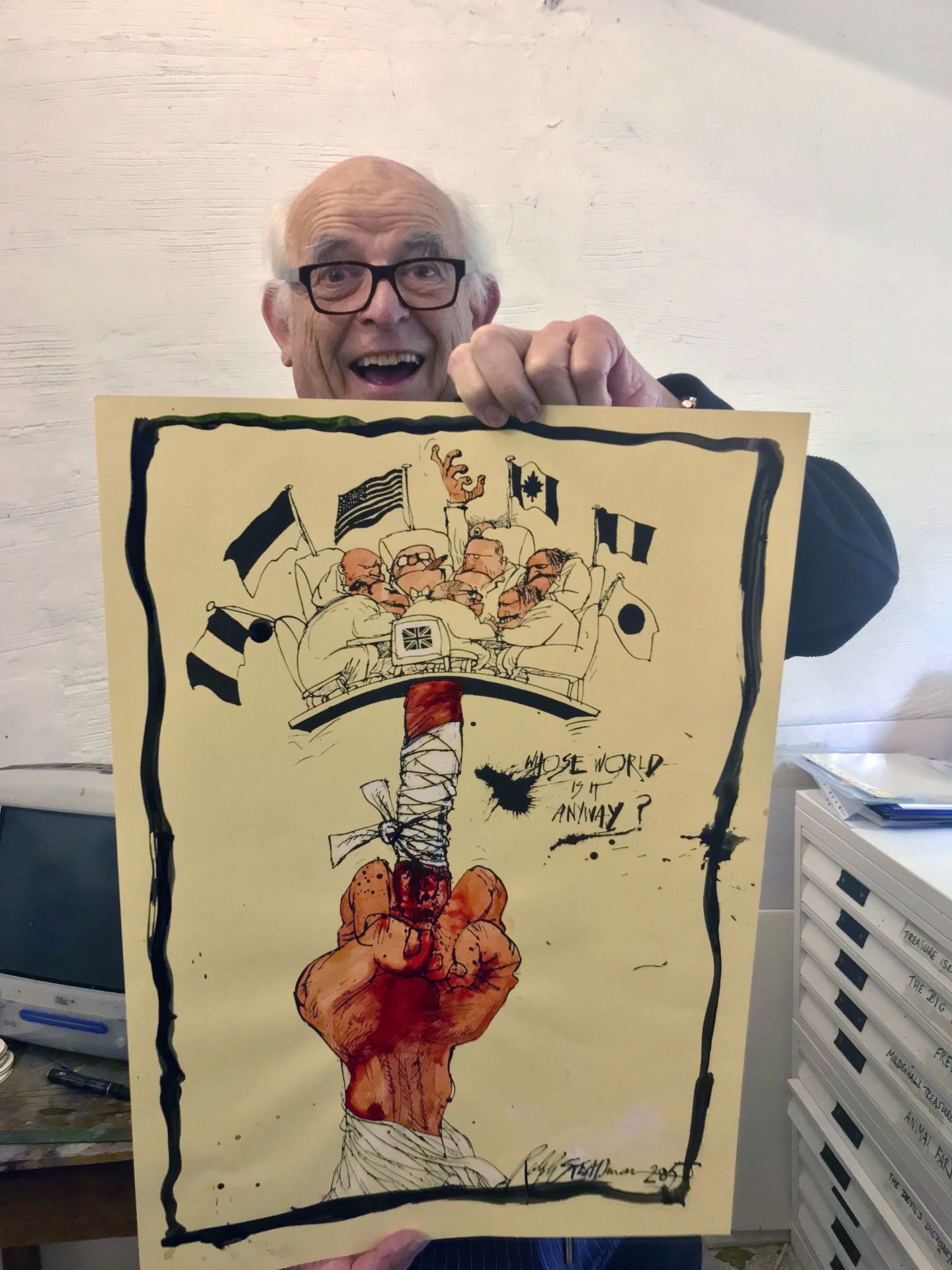 Ralph Steadman: Retrospective | Museum of | Bates College