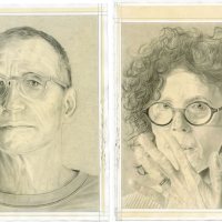 Rona Pondick and Robert Feintuch with Phong Bui Rona Pondick and Robert Feintuch with Phong Bui