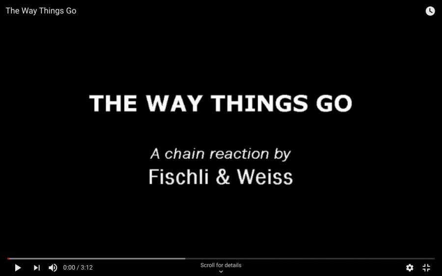 Peter Fischli and David Weiss, The Way Things Go, 1987, film still