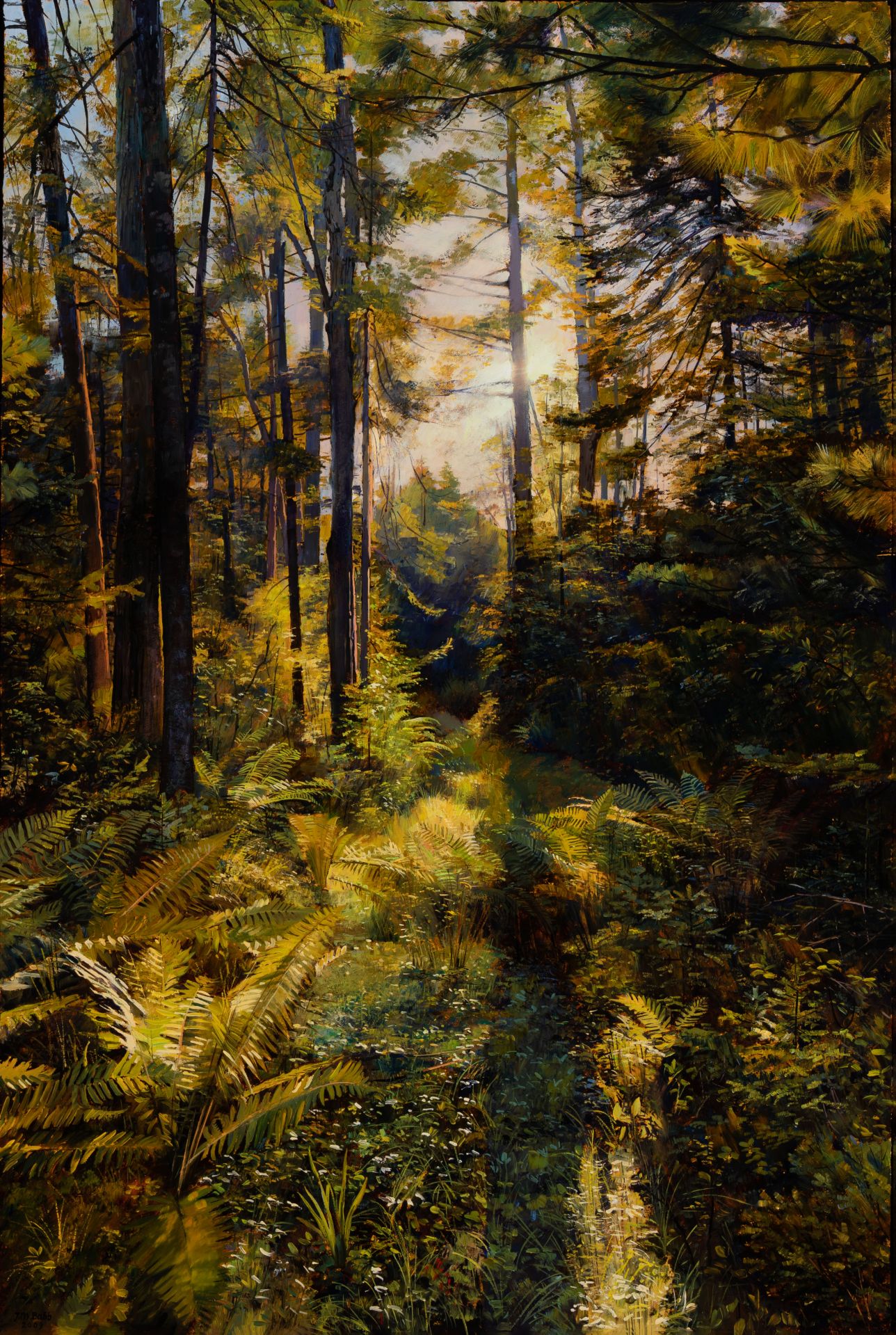 Joel Babb, Carl’s Path, 2009, oil on canvas, 2020.1.1