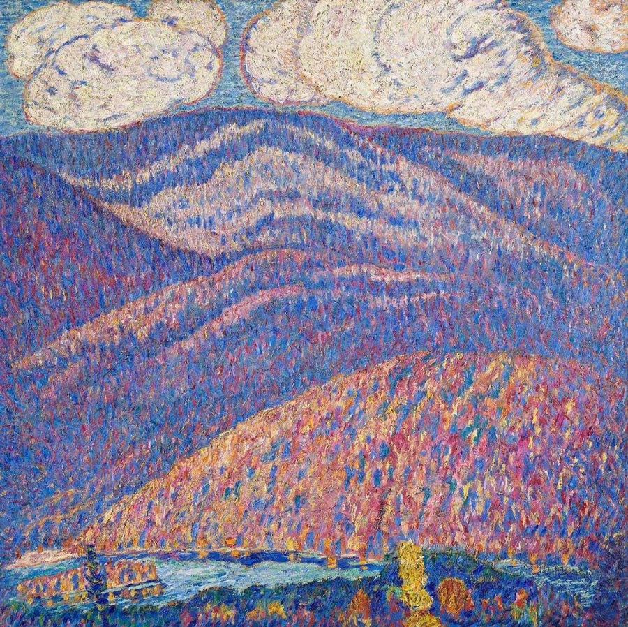 Marsden Hartley, Hall of the Mountain King, ca. 1908-09, oil on canvas, 30 x 30 inches, Crystal Bridges Museum of American Art