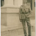 Unknown Photographer, GT Keech, 2nd Lieutenant, 4th Royal Scots, n.d., photograph, 5 3/8 x 3 in., Bates College Museum of Art, 1955.1.190.2