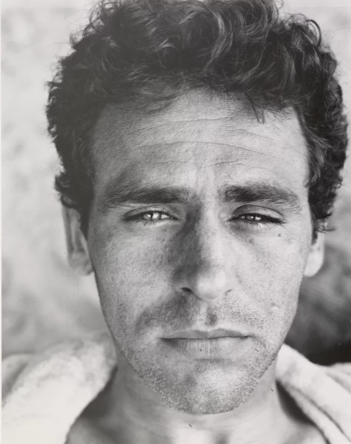 Walker Evans, Portrait of James Agee, 1937, gelatin silver print mounted on board, 8 5/8 x 6 7/8 in., Bates College Museum of Art purchase with Dr. Robert A. and Minna F. Johnson '36 Art Acquisition Fund, 1984.5.9
