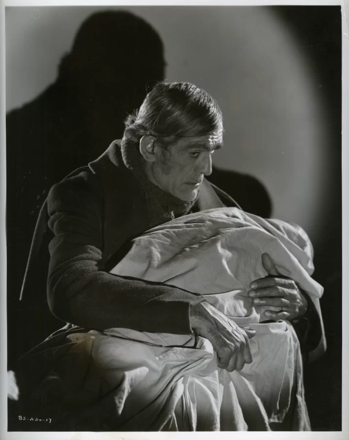 Earnest A. Bachrach, Horror Man (Boris Karloff in The Body Snatcher), 1945, gelatin silver print, 10 x 8 1/4 in., Bates College Museum of Art, Gift of Robert Flynn Johnson in memory of Robert Andrew Johnson, 2012.10.14