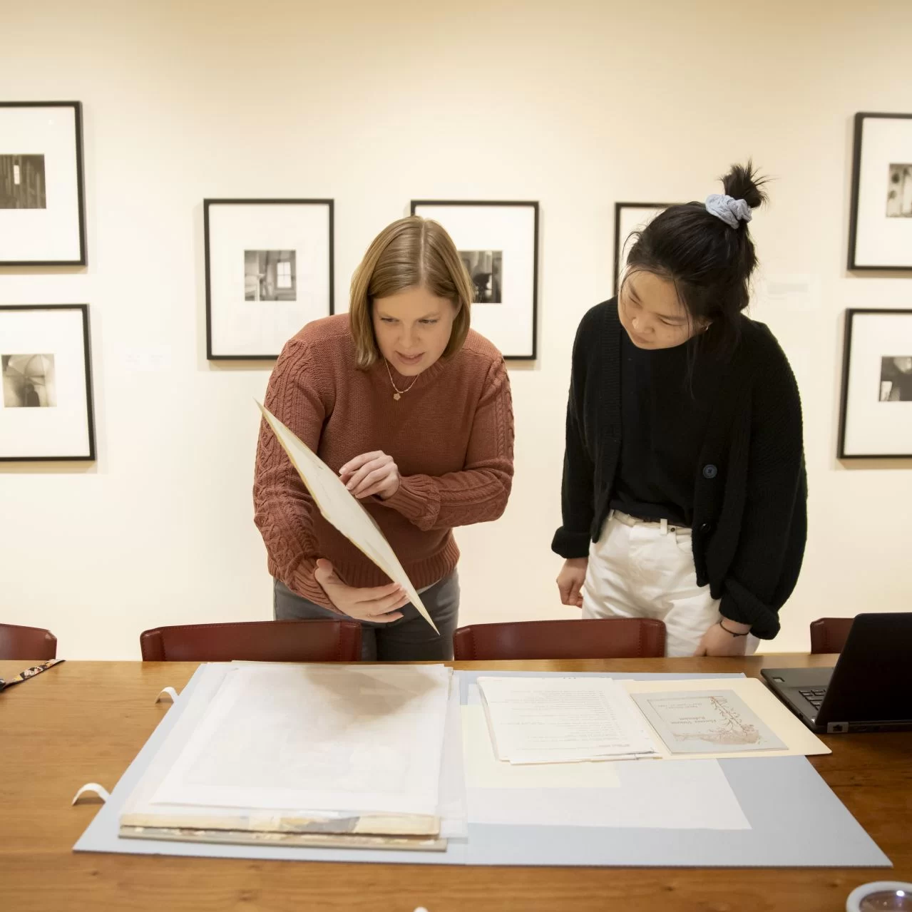 Olin Arts CenterThe museum's educational intern will learn how to maintain art. Will hopefully take place in the big room where the museum's thousands of items are kept