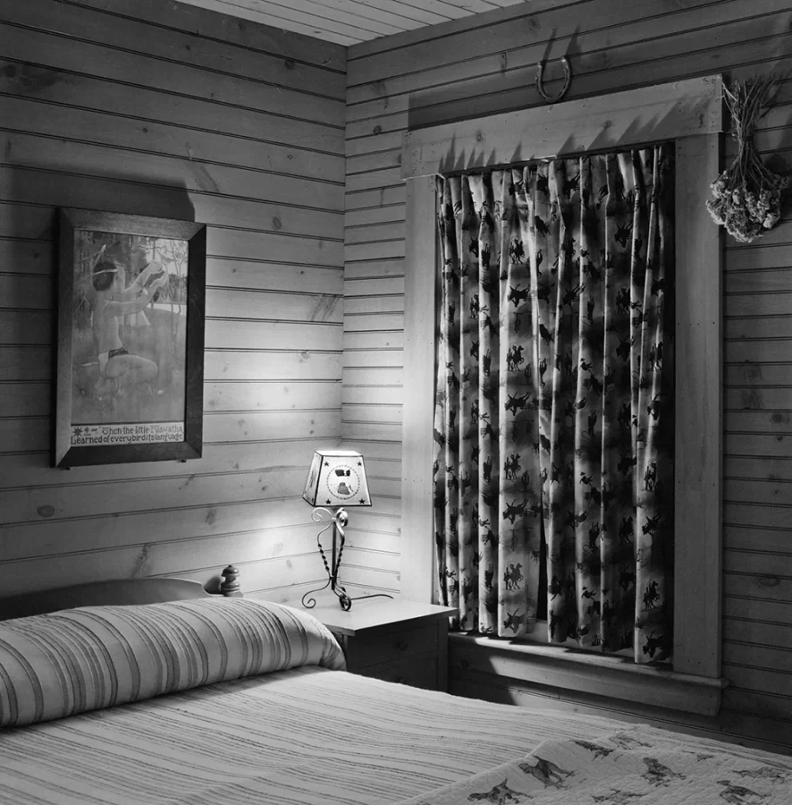 Photograph by Shellburne Thurber of a bedroom interior