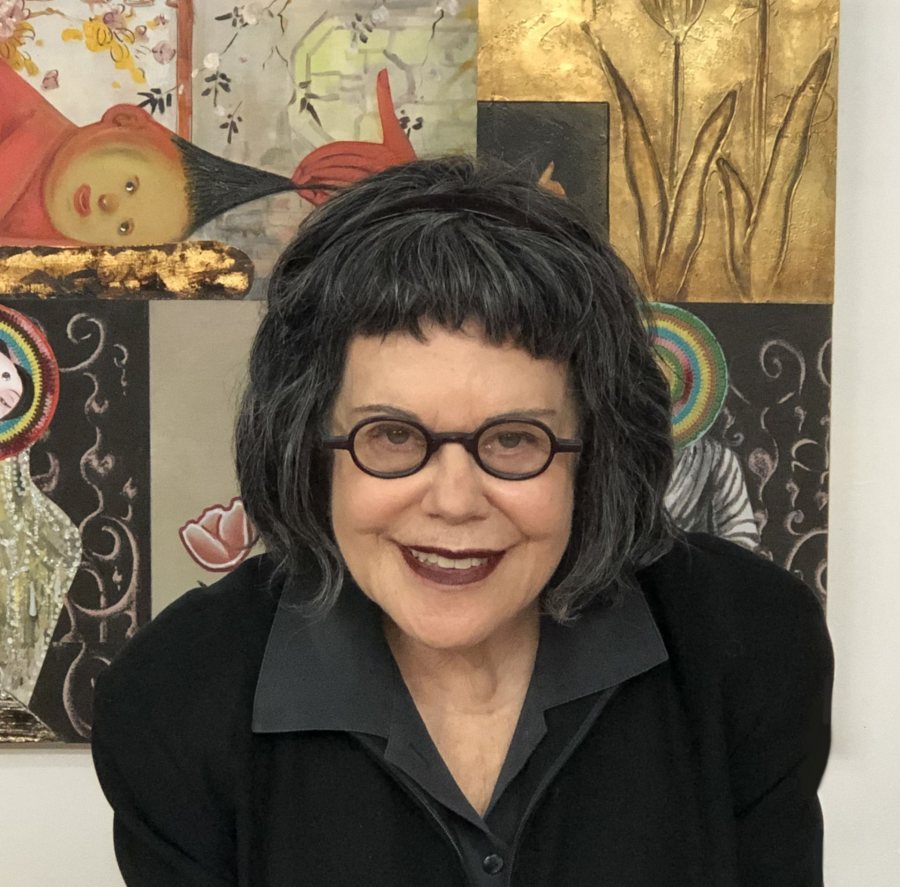 Artist Phyllis Bramson will lead the audience on a "virtual exhibition" of her work, titled&nbsp;"Love&hellip;