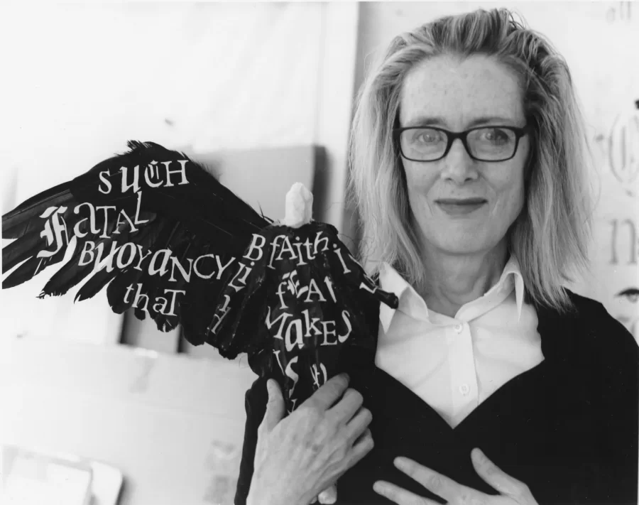 Lesley Dill photo George Woodman



Lesley Dill is one of the most prominent American artists working&hellip;