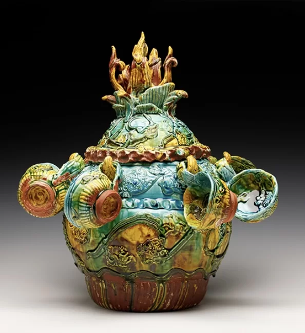 Studio potter and educator Lisa Orr, whose work is featured in the exhibition Precision and Expression:&hellip;