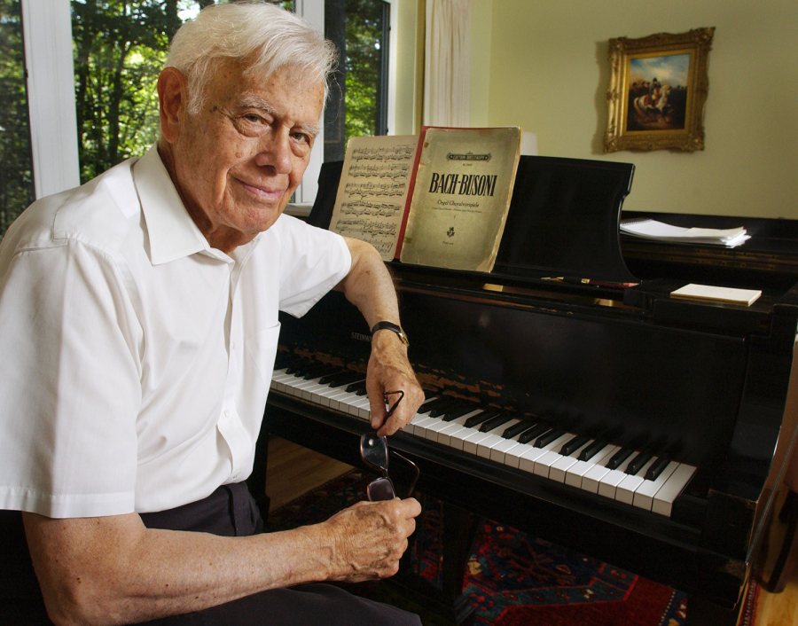 Correction published Saturday, January 27, 2007: A photo caption on page B6 of Friday's editions should have described Frank Glazer's affiliation with Bates College as an artist in residence who teaches and performs there.Staff Photo by John Ewing, Friday, September 3, 2004: Frank Glazer, 89, is a pianist and former Bates professor living in Topsham and still playing regularly.