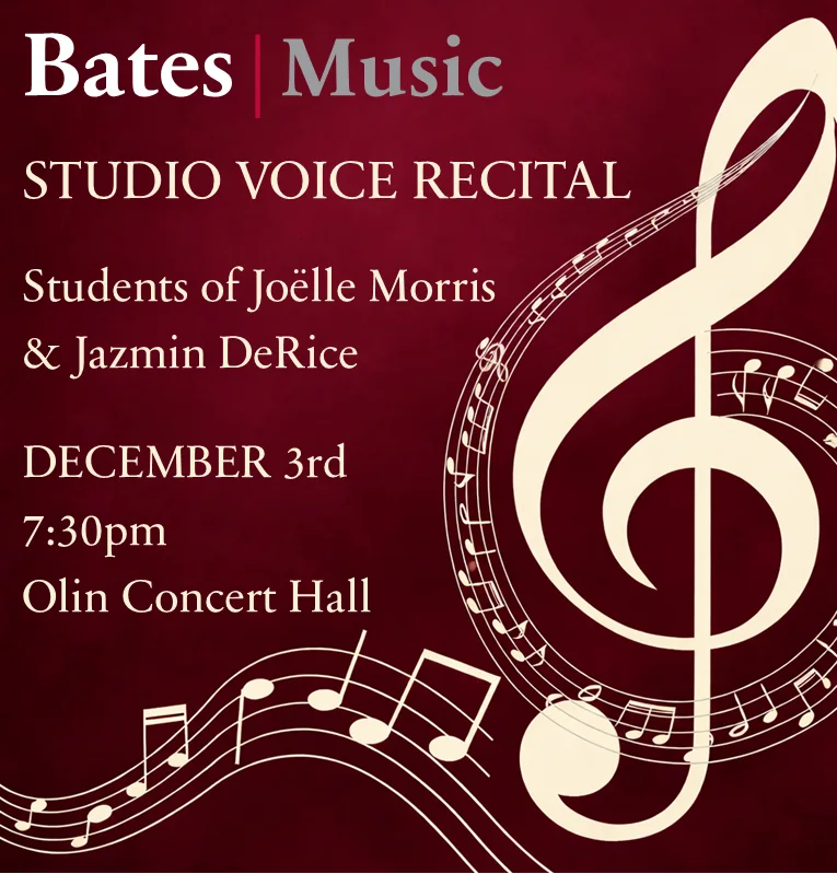 Presented By: The Bates Department of Music: Join these brave students as they sing their&hellip;