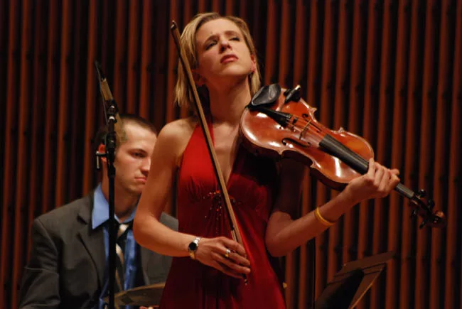 Sara Caswell was nominated for the GRAMMY for Best Improvised Jazz Solo in 2018; she&hellip;