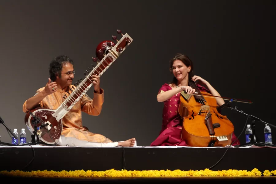 Presented by The Olin Concert Series: Pandit Shubhendra Rao (sitar) and Maestro Saskia Rao (Indian&hellip;