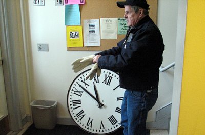 Class of '31 Clock gets a facelift