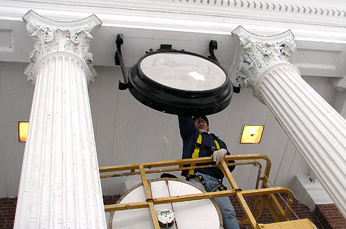 Class of '31 Clock gets a facelift