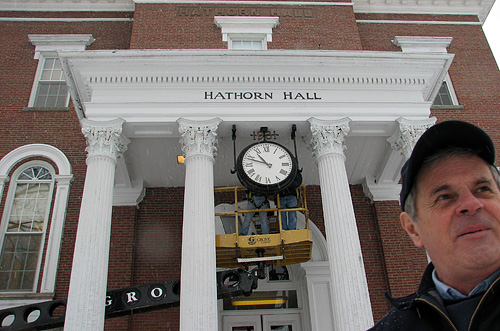 Class of '31 Clock gets a facelift