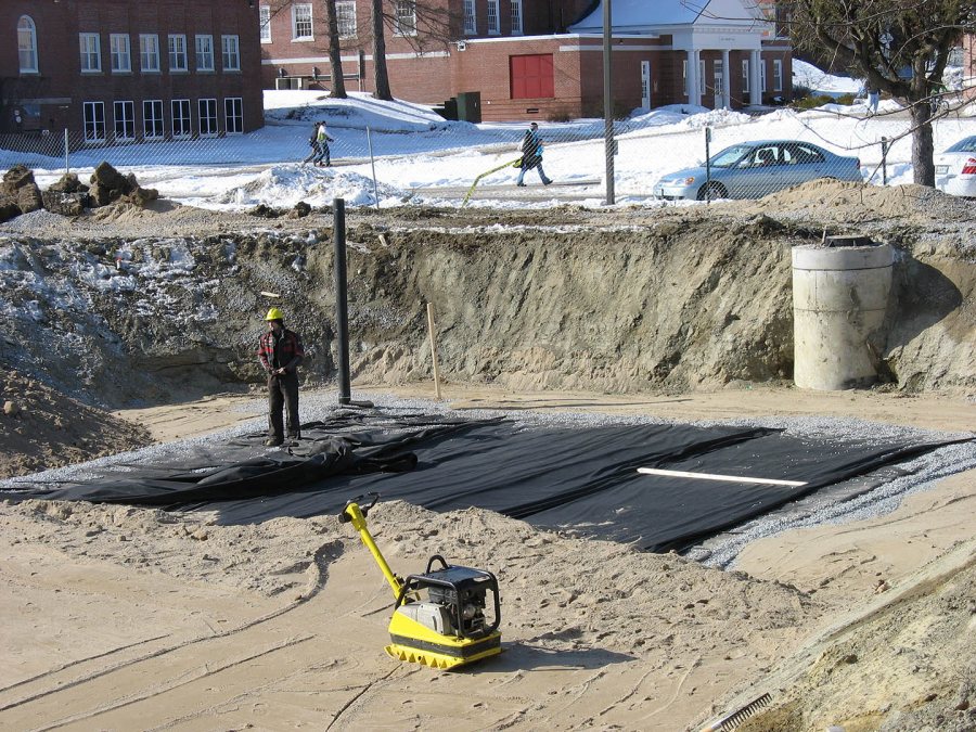 basin on Feb. 12. (Doug Hubley/Bates College)