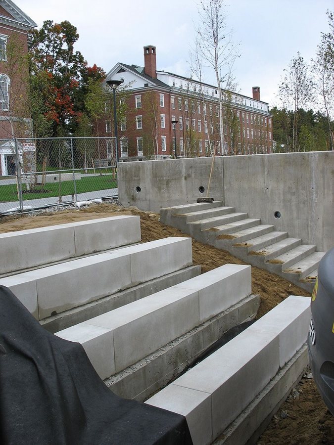 The amphitheater. (Doug Hubley/Bates College)