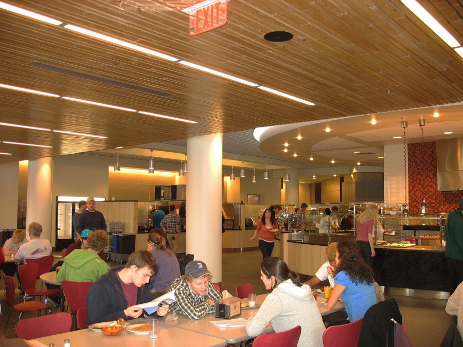 The servery. (Doug Hubley/Bates College)