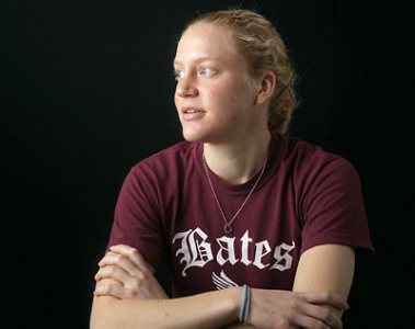 Isabel "Izzy" Alexander '09 of Harvard, Mass., All-America indoor and outdoor women's track co-captain.