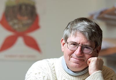 James Richter, Professor of Politics, in his Pettengill Hall Office.