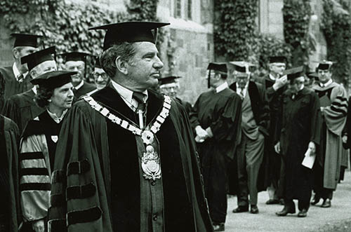 Reynolds and the faculty