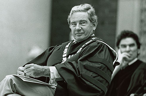 Listening at Commencement