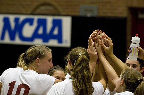 Volleyball victory