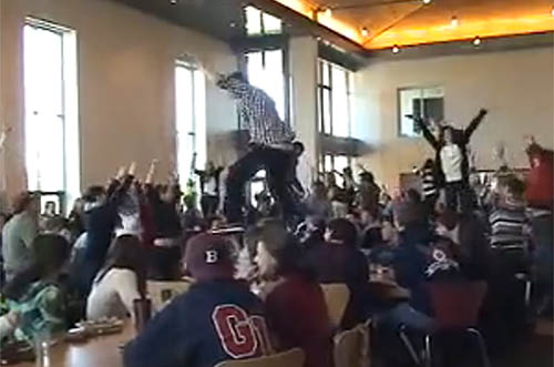 350 dance goes viral