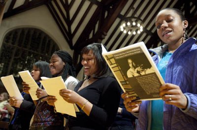 Martin Luther King Memorial Service of Worship, 2010