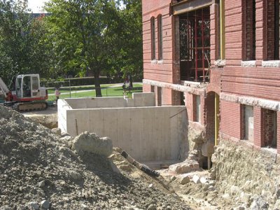 Foundation, Roger Williams Hall