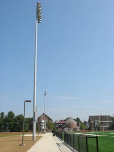 Garcelon Field lights