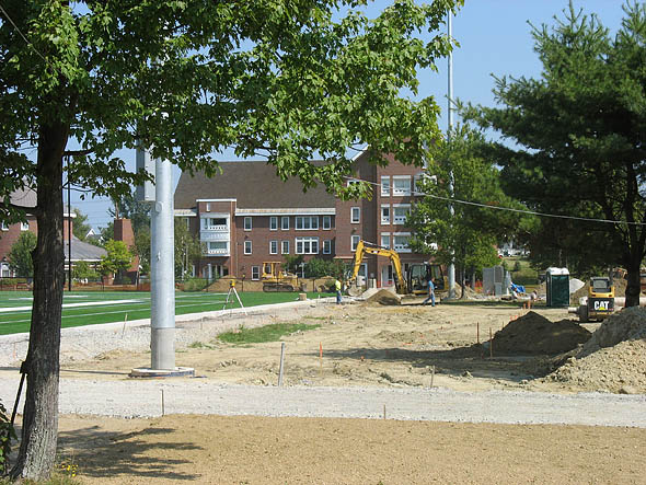 Garcelon Field grandstand site