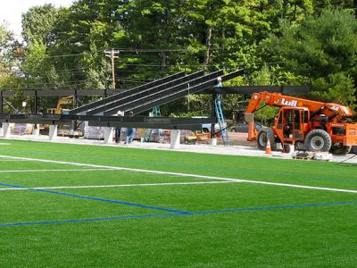 Garcelon Field grandstand