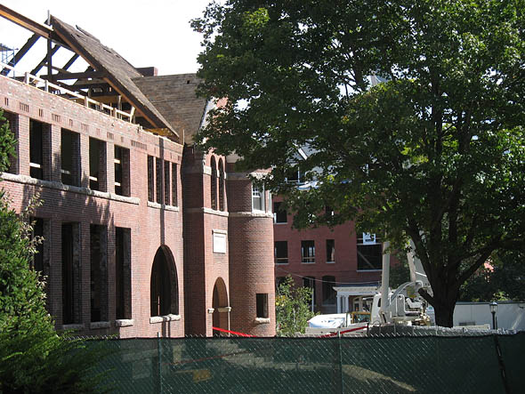 Hedge Hall and Roger Williams halls