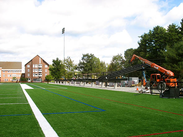 New Garcelon Field grandstand
