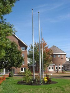 Garcelon flagpoles