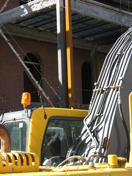 Hedge Hall power shovel