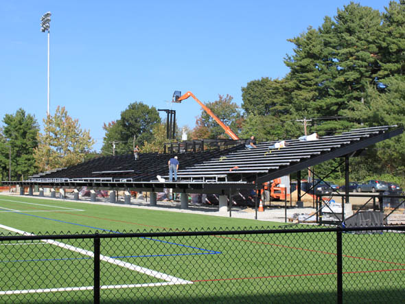 Garcelon Field grandstand