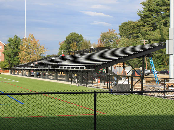 Garcelon Field grandstand