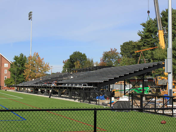 Garcelon Field grandstand