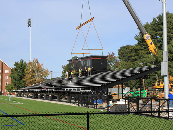 Garcelon Field grandstand