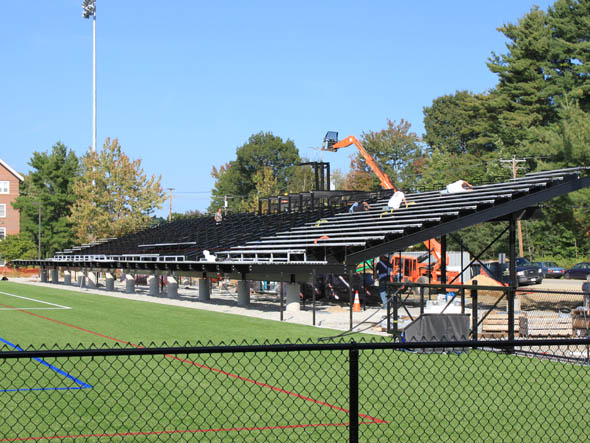 Garcelon Field grandstand