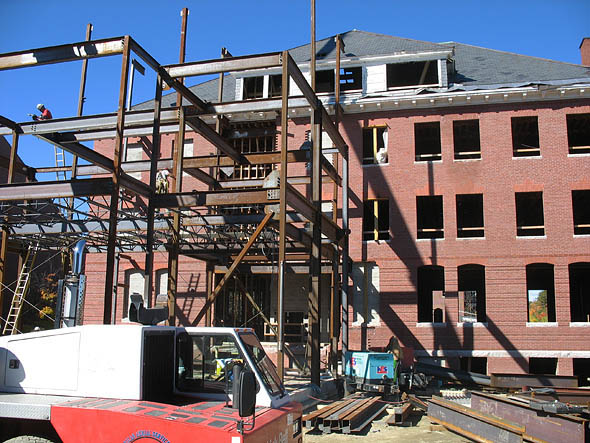 Steel, Roger Williams Hall
