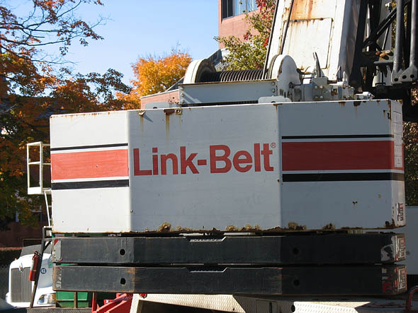 Link-Belt crane