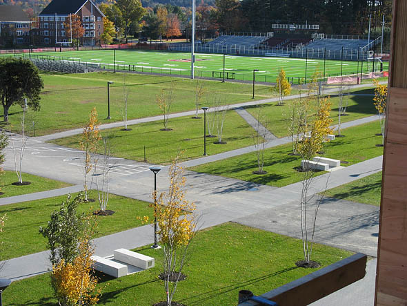 Alumni Walk, Garcelon Field