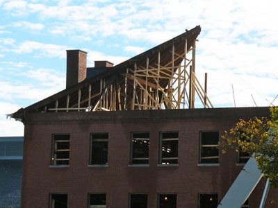 Roger Williams Hall roof